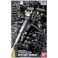 Bandai HG 1/144 Zaku II + Big Gun Set English Manual & Color Guide