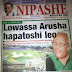 MAGAZETI:LOWASSA APELEKA NCHI ARUSHA,YANGA YAKOMESHA