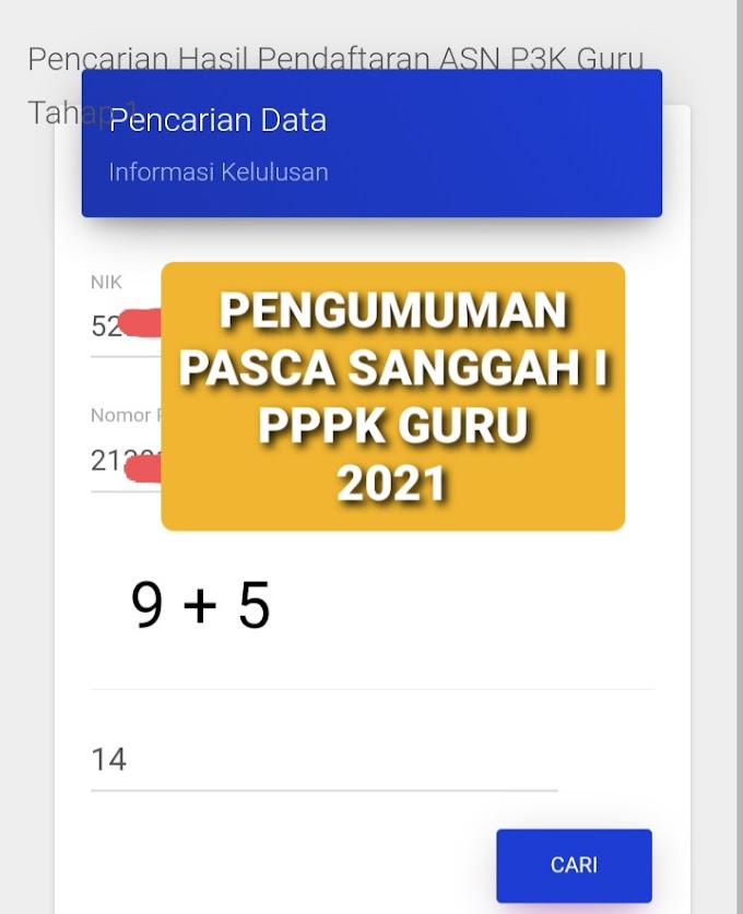 Cek Pengumuman PPPK Guru Pasca Sanggah Tahap 1