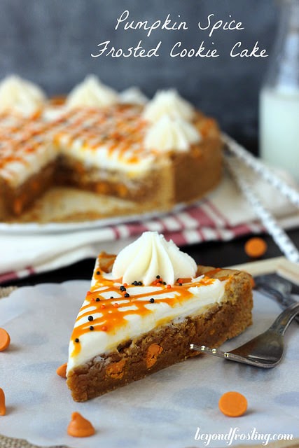 http://beyondfrosting.com/2014/09/24/pumpkin-spice-frosted-cookie-cake/