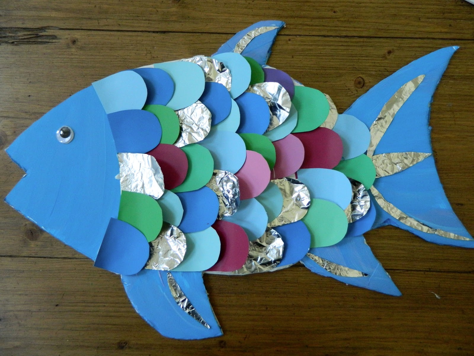 Rainbow Fish Craft 1