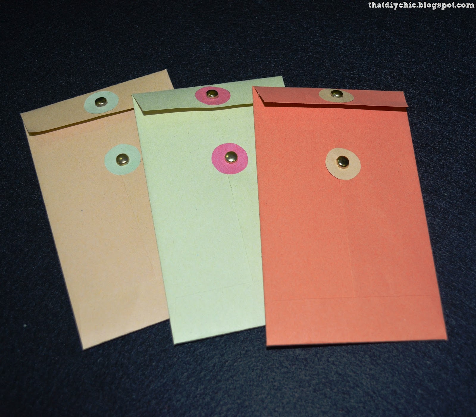 diy string envelopes tie Tie String Envelopes diy chic: that