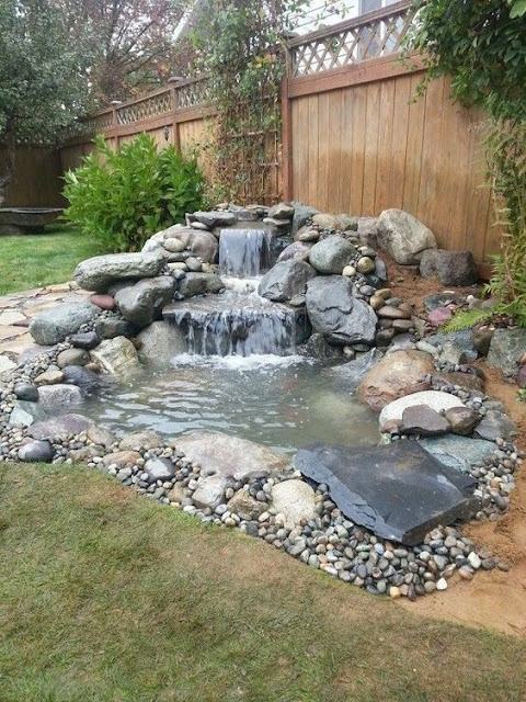 Kolam natural geomembran