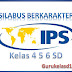 Download Silabus IPS Berkarakter Kelas 4 5 6 SD KTSP Terbaru 2016