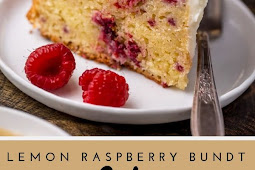 Lemon Raspberry Bundt Cake