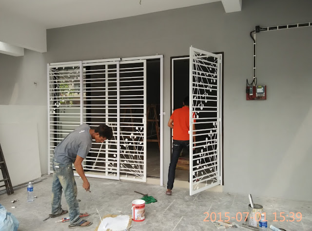 HaZwaNiE: Grill Rumah Murah Kajang