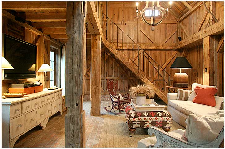 Pole Barn Homes Interior