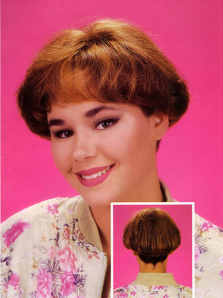 Celebrity Hairstyle: Wedges from the 80's