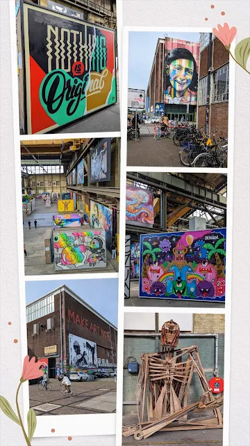 Street art at STRAAT in Amsterdam