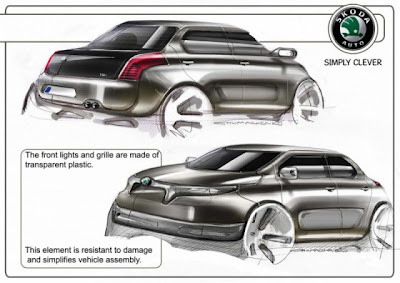 Skoda Felicia The skits for the Low Cost