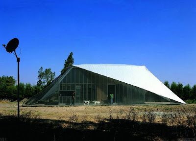 Vista de la casa en perspectiva