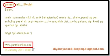 ^_^penawar rindu, pengubat jiwa^_^: yanmieonline singgah 