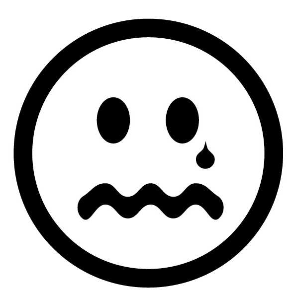 sad smiley face clip art. Tango Face Sad Clip Art