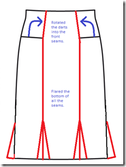 pattern line drawing - long version modified #1