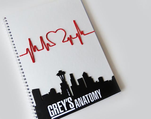 DIY: Como Fazer um Caderno GREY'S ANATOMY