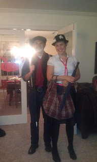 Mary Poppins and Bert Costume