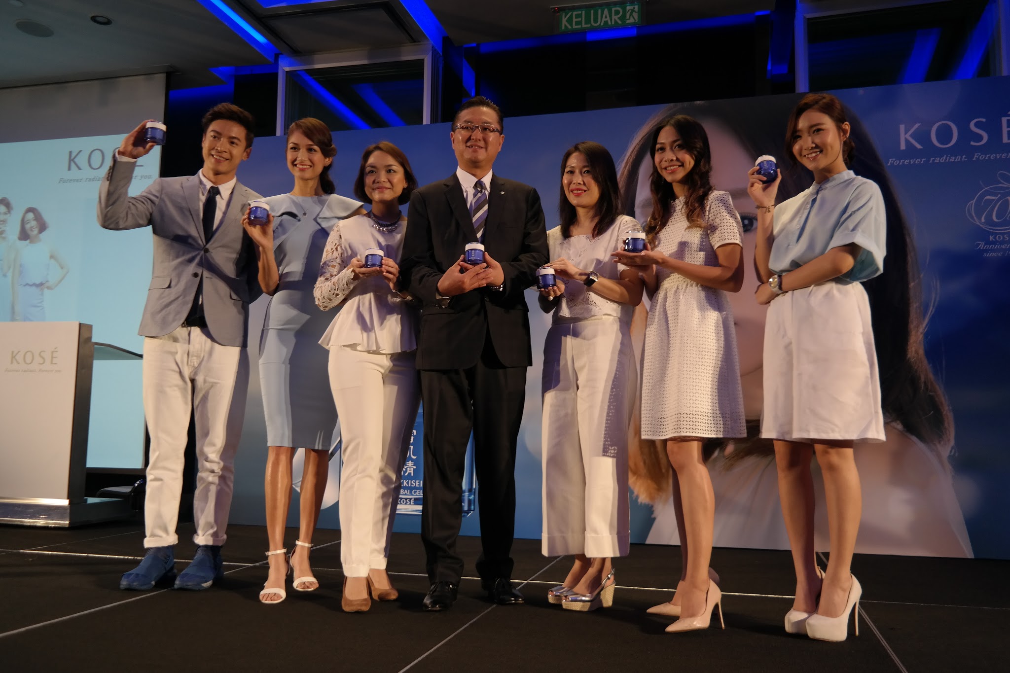 SEKKISEI Herbal Gel, Kose,Mr. Masaaki Hara, Managing Director of KOSÉ Malaysia, Runner-up of Asia’s Next Top Model Cycle 3 in 2015, Monika Sta, Monika Sta, SEKKISEI, about sekkisei,about kose,Kose, Monica Sta, Hunny Madu, KeQing, Jeffery Cheng, flower tea,