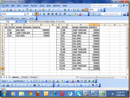 VLOOKUP 1