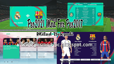 Pes 2017 Graphic Menu & Scoreboard Like Pes 2021