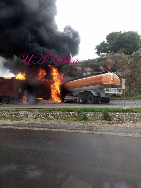 Another Fuel Tanker Explosion On Suleja-Minna Road (Photos)