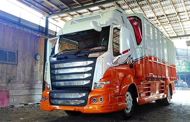 canter modif scania sakera