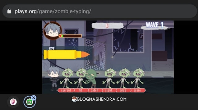 Main Game Online Zombie Typing