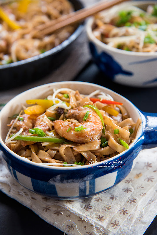 noodles with shrimp