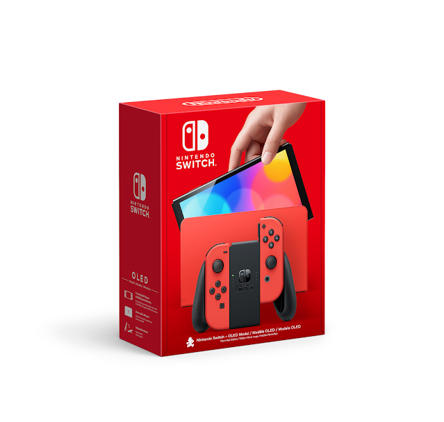 Nintendo Switch – Modelo OLED Edição Mario Red