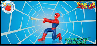 McDonalds Spectacular Spiderman Happy Meal Toy Promotion 2009 - Spider-Man Launcher Toy