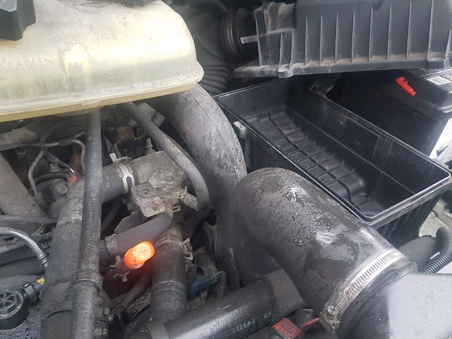 Replacing Thermostat Valve Fiat Scudo, Dispatch, Expert