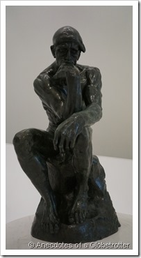 The Thinker - One of my favourite statues