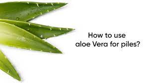 Aloe Vera Gel for piles