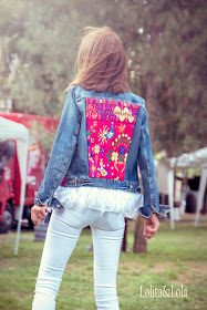 cazadora, boho, indie, hippie, jacket, denim, bohemian, gypsy, vaquera