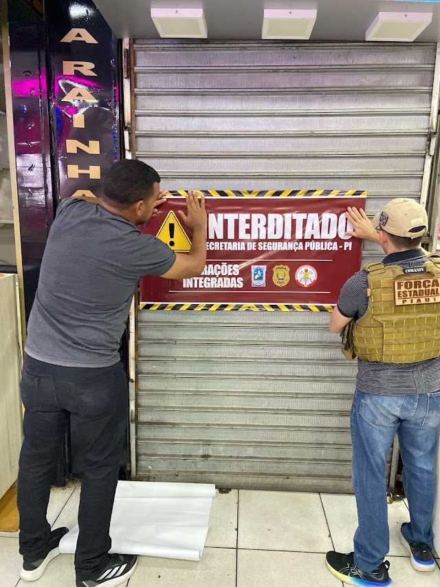 Secretaria de Segurança deflagra "Operação Interditados" em Parnaíba, Luzilândia e Teresina