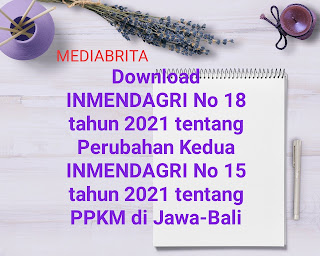 Download INMENDAGRI No 18 tahun 2021 tentang Perubahan Kedua INMENDAGRI No 15 tahun 2021 tentang PPKM di Jawa-Bali