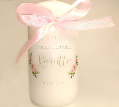 velas de comunión personalizadas-velas personalizadas