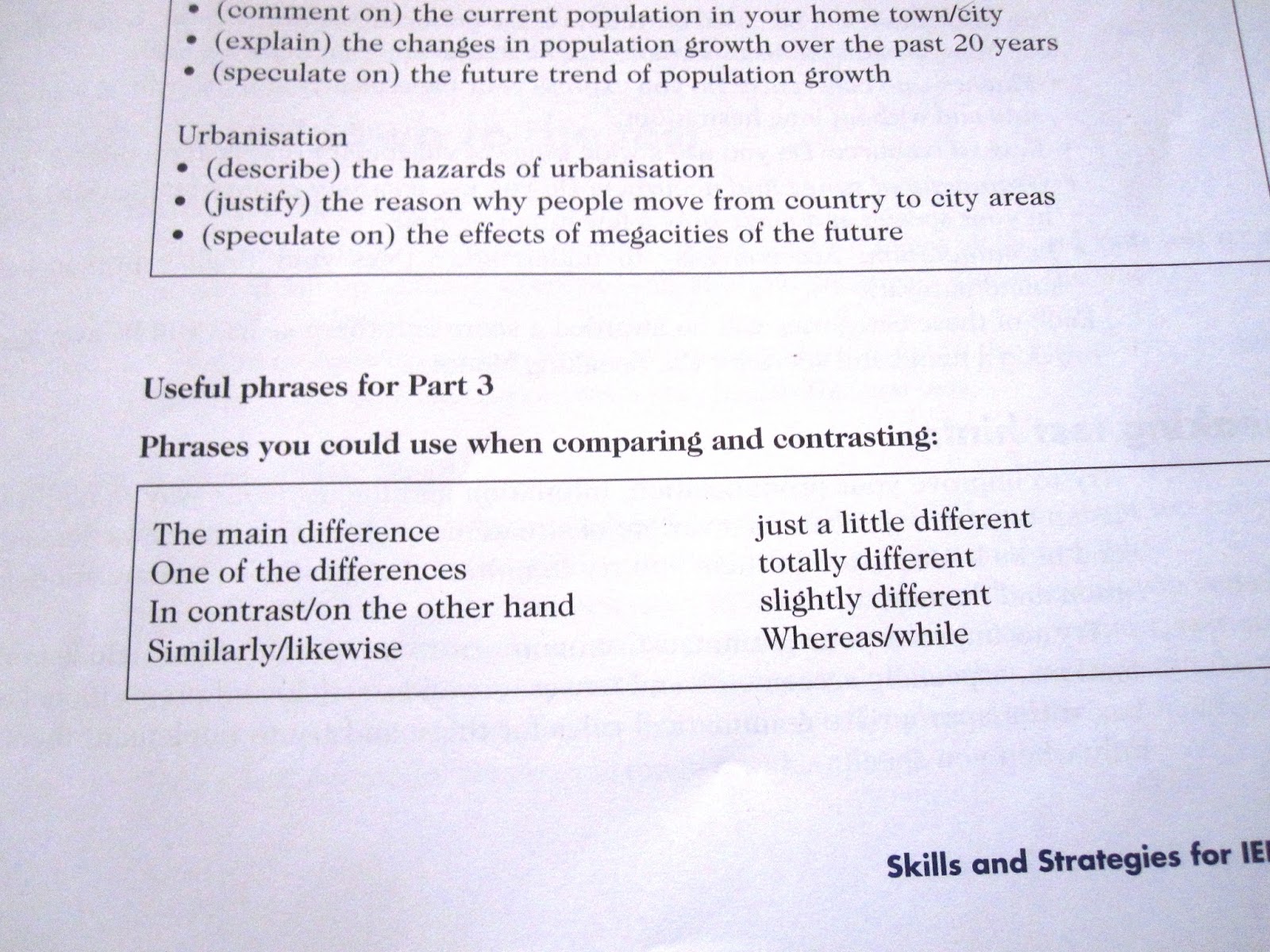 Flowers of Life: Speaking test IELTS exam