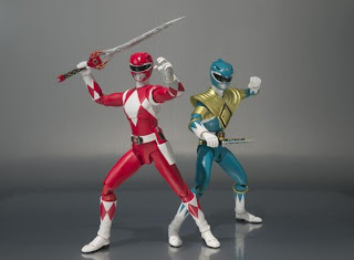 Red Ranger and Green Ranger Jason and Tommy