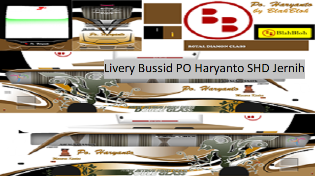 Livery Bussid PO Haryanto SHD Jernih