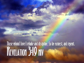 Revelation 3:19 Bible Verse Wallpaper