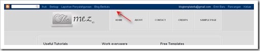 blogger navbar