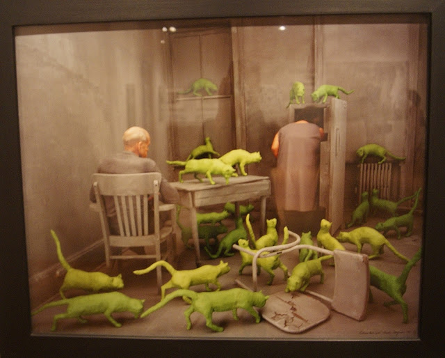 from Camera Atomica Exhibit at Art Gallery of Ontario in Toronto, AGO, Nuclear, Weapons, Photography, Meltdown, Photos, Disaster, World War Two, Canada, The Purple Scarf, Culture, Art, Artmatters, Exhibition, radioactive cats, sandy skoglund