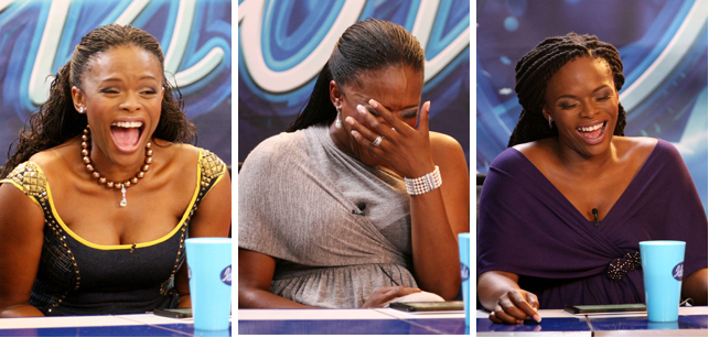 South African Idols Judge Unathi Msengana's Brilliant Style. And Giggles.