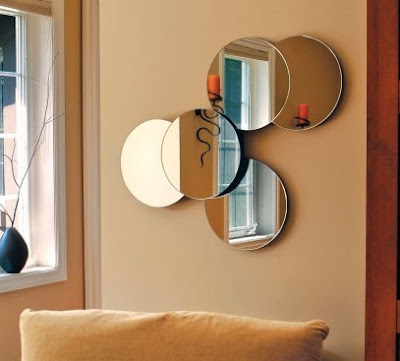 Solei 5 Circular Collage Mirrors