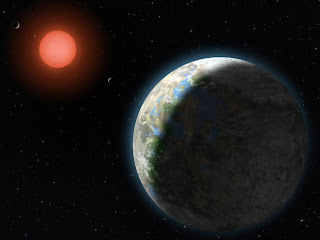 Impresión artística de Gliese 581g