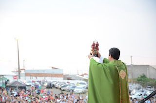 Visita Imagem Divino Pai Eterno - Aniversário Paróquia de Santo Antônio em Teresópolis