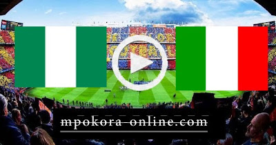 مباراة إيطاليا ونيجيريا