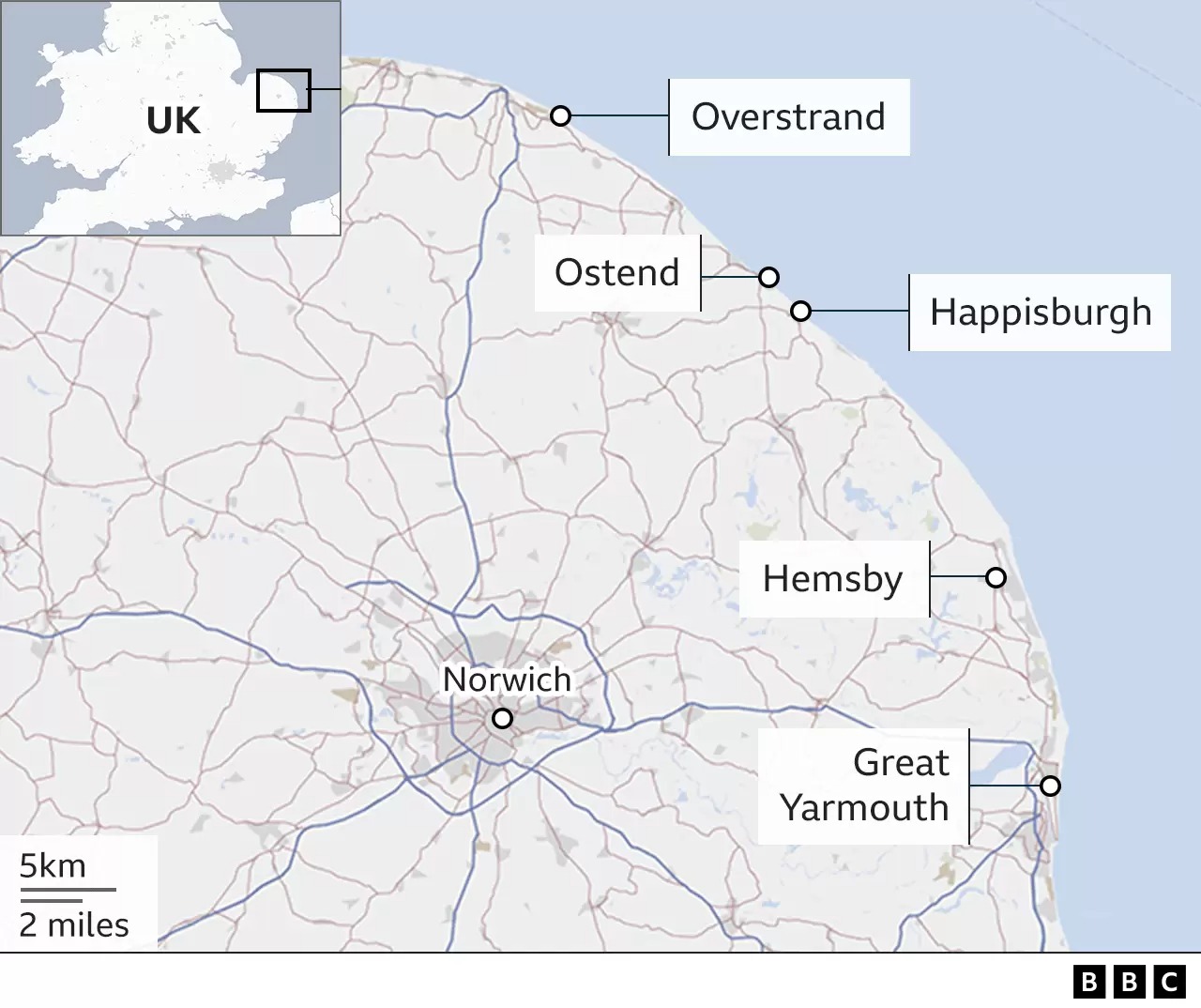 Hemsby: How many other communities are at risk of erosion?