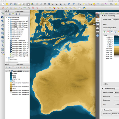 mapping Australia's pleistocene coastline