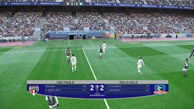 PES 2019 Scoreboard Conmebol Sudamericana 2019 by Eskpist